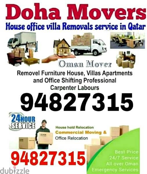 house Villa Office Shifting Transport all oman house shifting 0