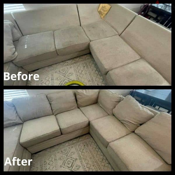 Sofa, Carpet,  Metress Cleaning Service Available in All Muscat 4