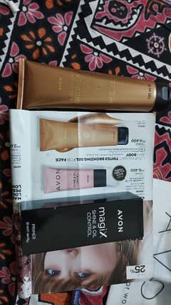 Magix shine and oil control primer AND bronze and glow bronze gel 0