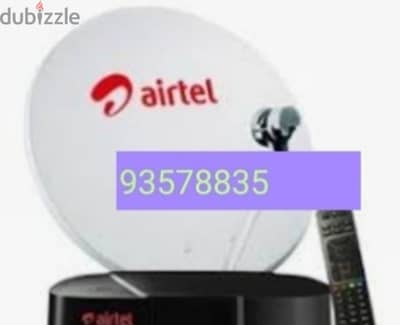 Digital new Full HD Air tel set top box with All Indian chanl working