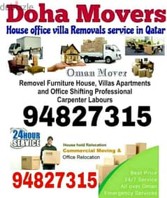 all Oman Movers House shifting office shifting villa shifting store