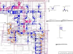 MEP Drawings all type of projects we can do coordination also