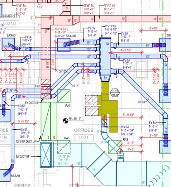 MEP Drawings all type of projects we can do coordination also 3