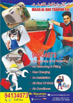 A/C muscat cleaning maintenance