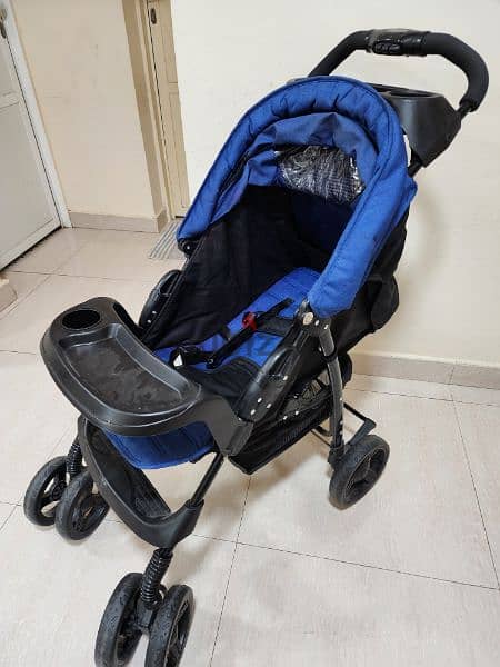 Juniors Baby Stroller with FREE Baby Car Seat 0