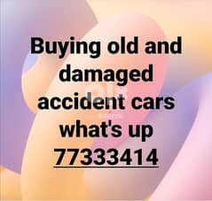 buying cars that have accidents and cancele