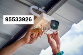 CCTV camera technician and intercom door lock fixing