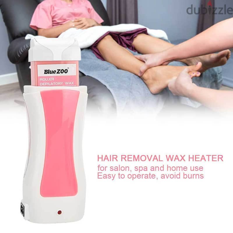 Roll On Wax Heater Roller Waxing Cartridge Hair Removal 0