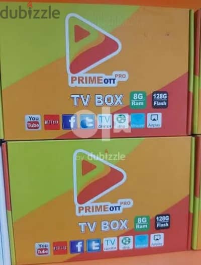 Yellow model android smart Box all Country Channel work with 1YEAR Sub