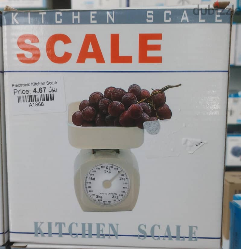 Electronic Kitchen Scale (Box Packed) 1