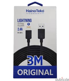 Haino Taiko Mobile Cable 3meter  Lightining CB-300-L (Box-Pack) 0