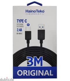 Haino Taiko Mobile Cable 3meter Type-c CB-300-C (Box-Pack)
