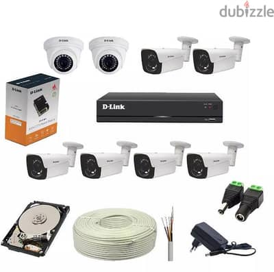 CCTV camera security system wifi router install