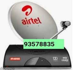 Airtel HD new Set top box with 6months south malyalam tamil sport's