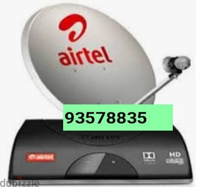 Airtel HD new Set top box with 6months south malyalam tamil sports. .