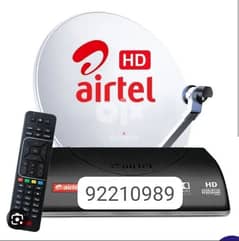 New Digital HDD Receiver Airtel with subscription Malayalam Tamil 0