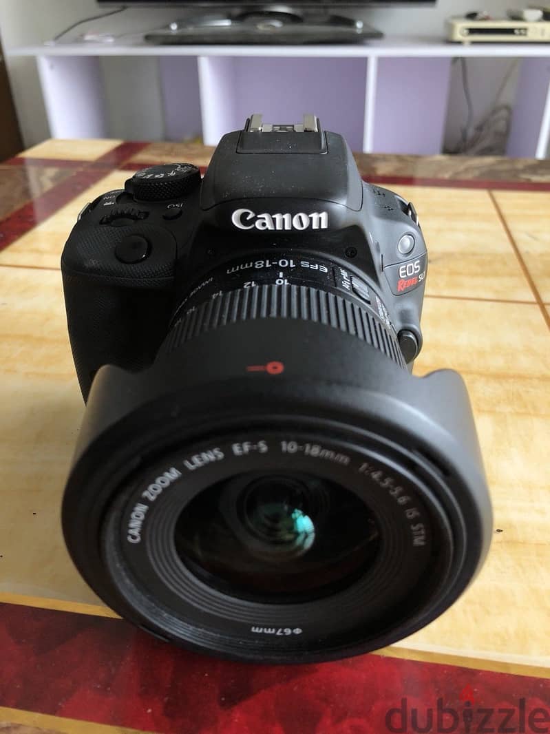 Canon EOS Rebel SL1 Digital SLR with 10-18mm AF Stabilized Lens (NEW!) 3