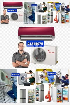 AC service & Fridge  & automatic washing machine  repairs 0
