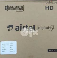 All south north subscription Airtel hd box six month full hd pakg