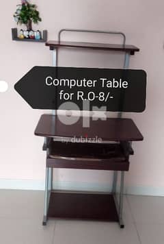 Computer Table & Kid's Try Cycle & bike For Sale