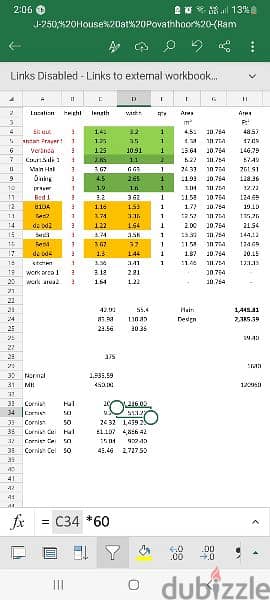 Work Estimation project estimates