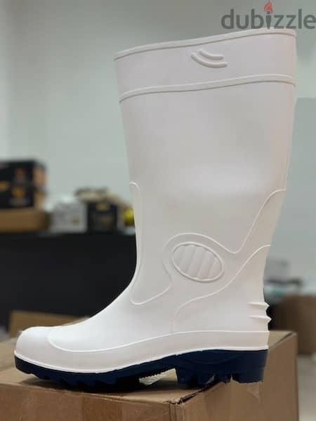 Gumboots - white/ black 0