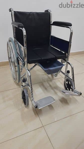 Wheelchair commode seat 2