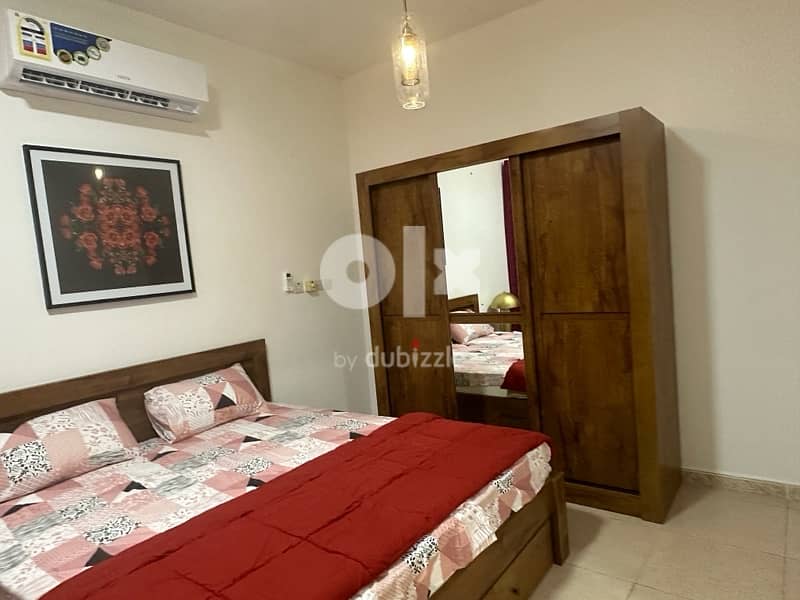 1bhk fully furnished in alkhuwir for rent  nearby ibis hotel 5