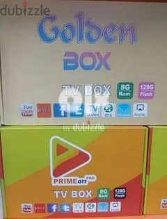 New Android TV box mk gold / 8 GB ram 128 GB storage 12000 live TV _/