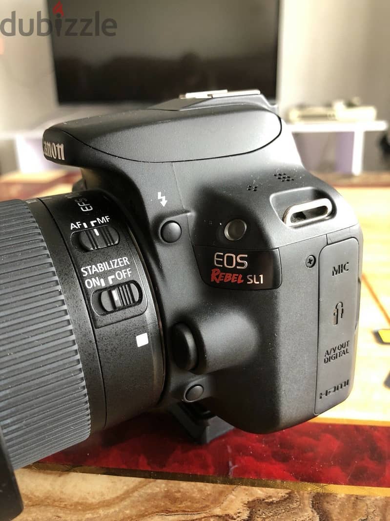 Canon EOS Rebel SL1 Digital SLR with 10-18mm AF Stabilized Lens (NEW!) 0