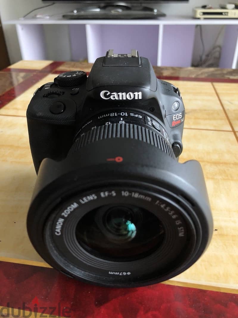 Canon EOS Rebel SL1 Digital SLR with 10-18mm AF Stabilized Lens (NEW!) 2