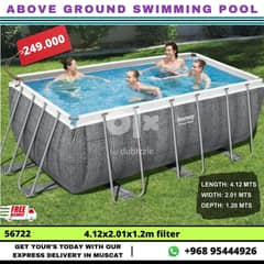 BESTWAY PVC GRADE ABOVE GROUND POOLS- FREE DELIVERY IN MUSCAT