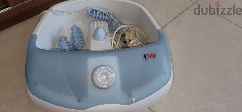ionic facial steamer with foot soak and massager 4