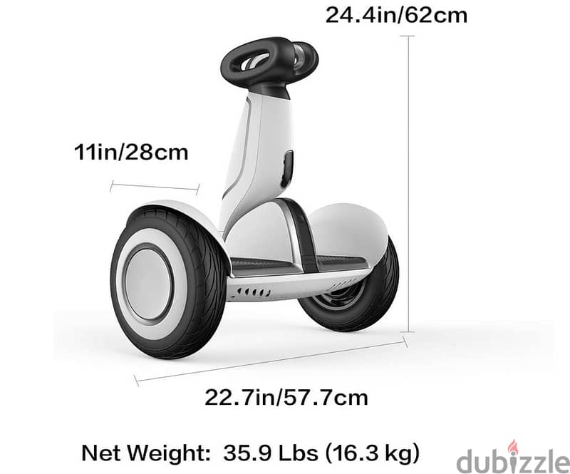Segway - Ninebot S Kids Self-Balancing Scooter w/8 miles Max Range & 8 2
