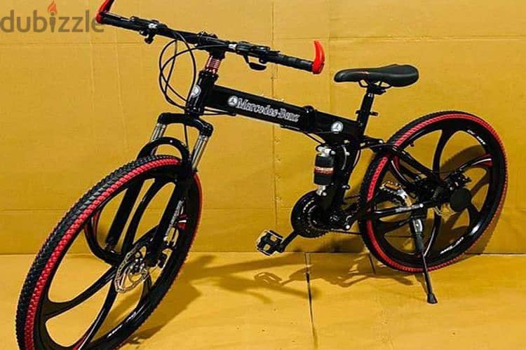 Yellow Foldable Cycle (Mercedes Benz) Fork Length: 29 Inch 3