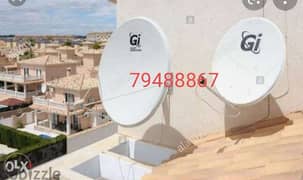home service new fixing dish TV Air tel Nile sat