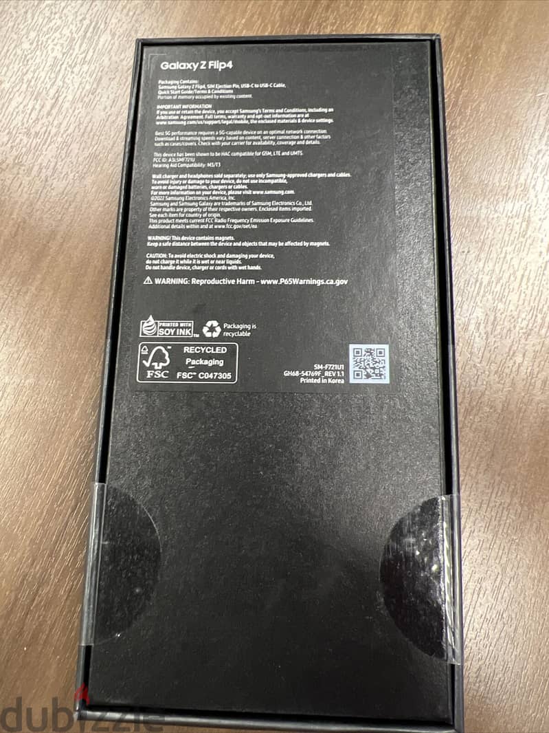 Brand New Original Samsung Galaxy Z Flip4 5G Unlocked 1