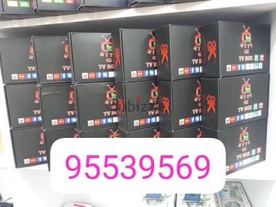 New Airtel hd receiver box with 6months south malyalam tamil telgu fre