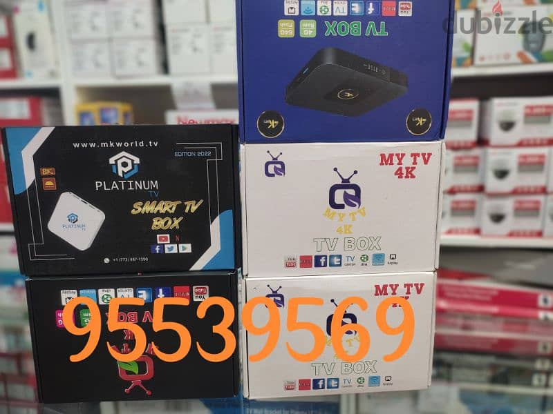 latest Macto tv box 8gb ram 128 gb storage available) 0