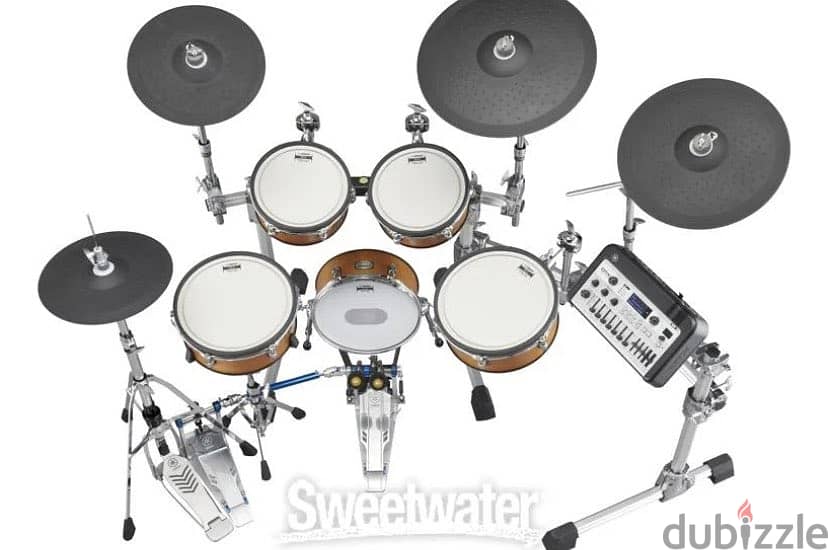New Yamaha Dtx10k-xrw Electronic Drum Kit 2