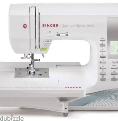 New Singer Quantum Computerized Stylist Machine 9960