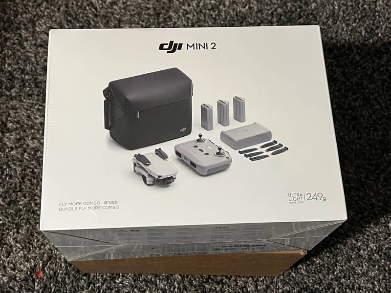 New Sealed DJI Mini 2 Fly More Combo Quadcopter w Remote Controller 2