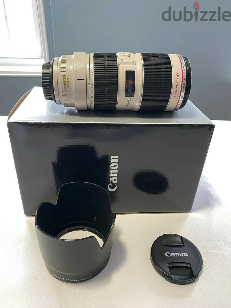 Canon - EF 70-200mm f/2.8L IS III USM Optical Telephoto Zoom Lens 3