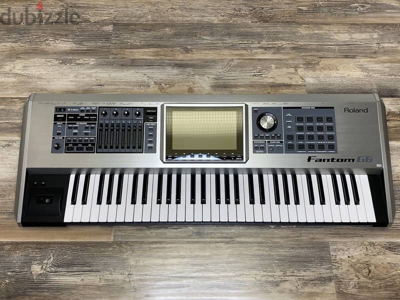 Roland Fantom G6 61 keys absolutely mint with box of papers 2