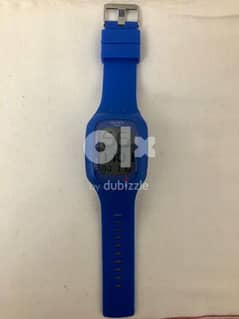 Swatch Blue Touch Screen Watch