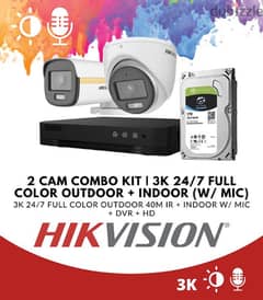 New CCTV camera fixing Hikvision and dava HD camera IP camera and i