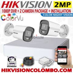 New CCTV camera fixing Hikvision and dava HD camera IP camera and i