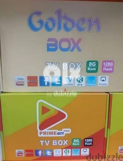 Yellow model android smart Box all Country Channel work with 1YEAR Sub