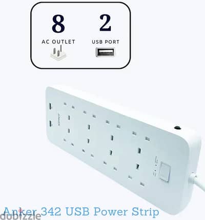 Anker 342 USB power Strip series 3 (BoxPacked)