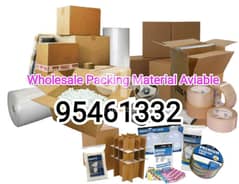 Packing Material is available for household things